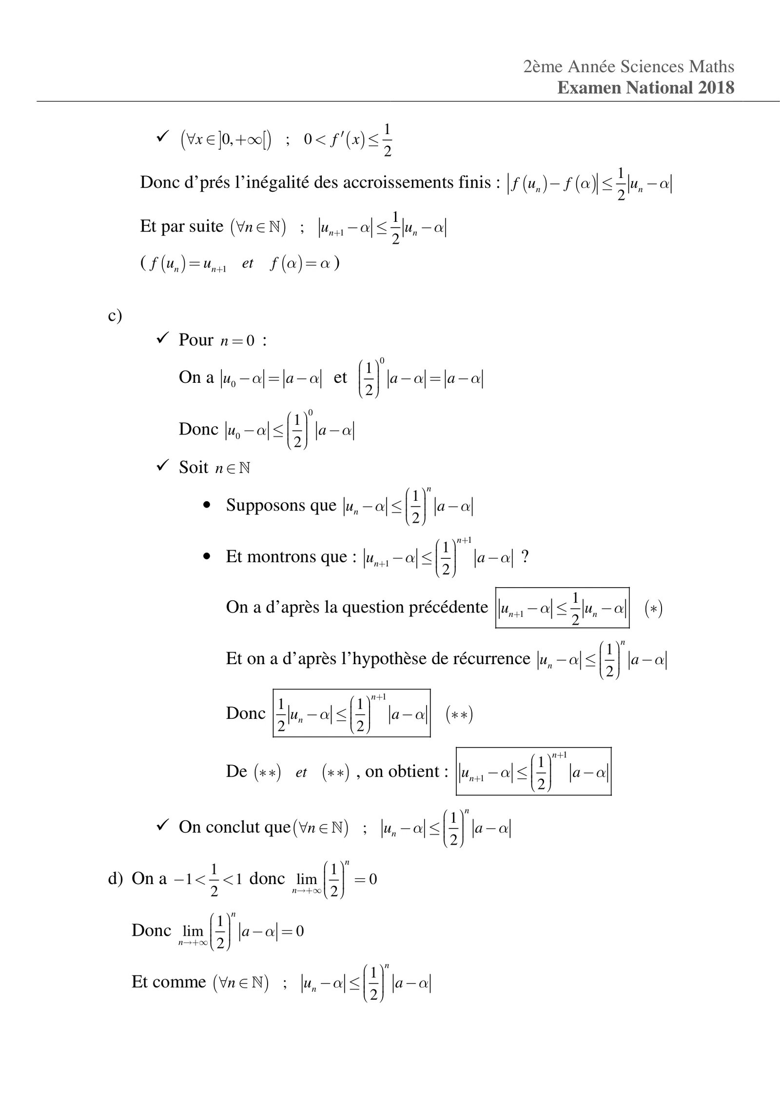 Corrige Math Bac SM 2018 page 15
