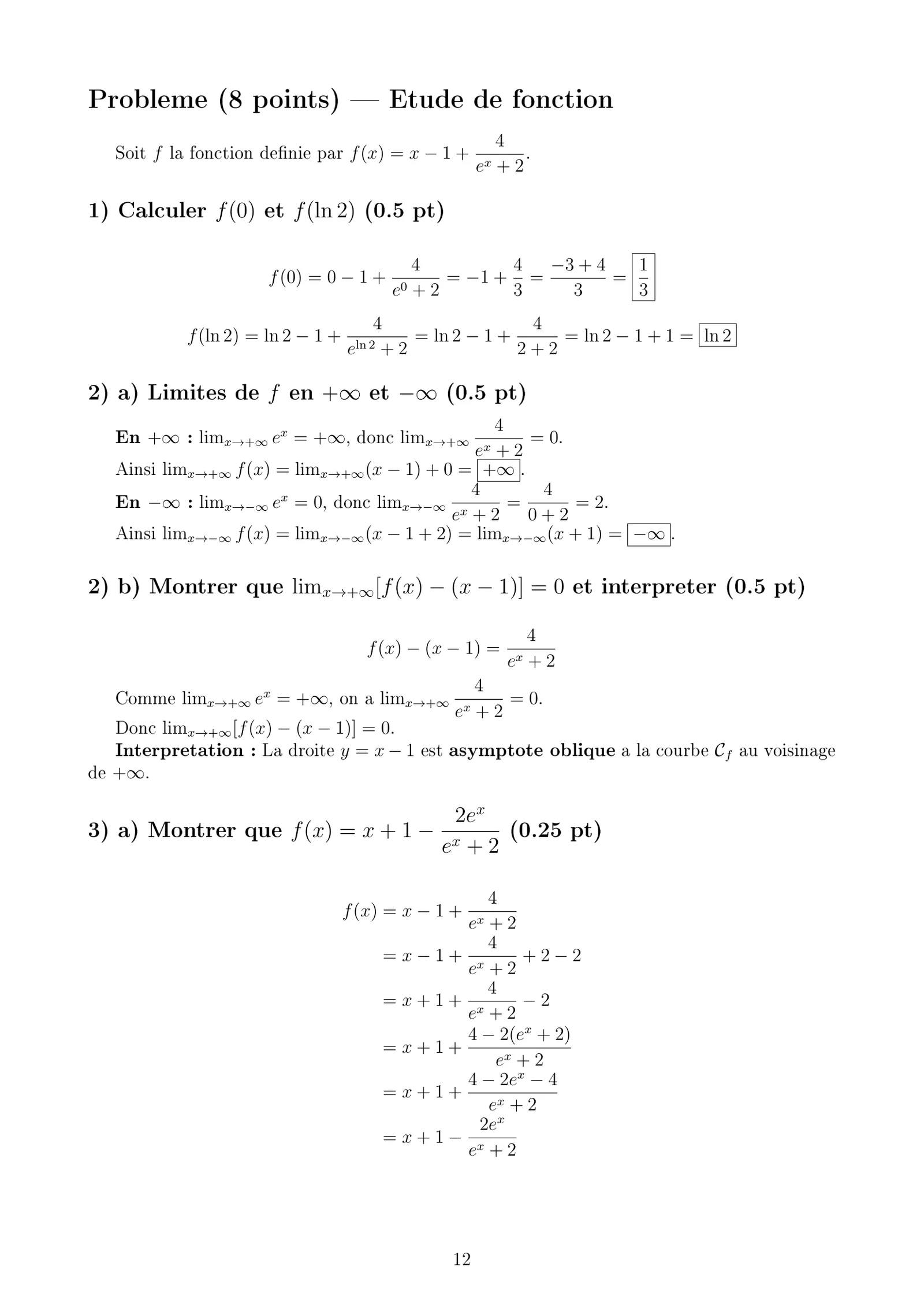 Corrige Math Bac SVT 2025 page 12